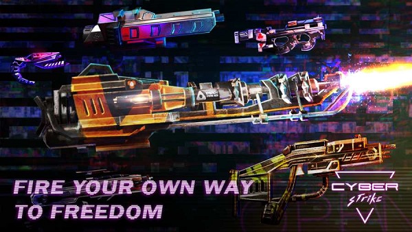 赛博追击无限金币版(cyber strike) 游戏截图