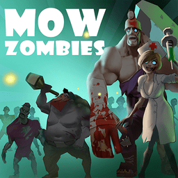 Mow Zombies无限金版(僵尸收割者) Logo